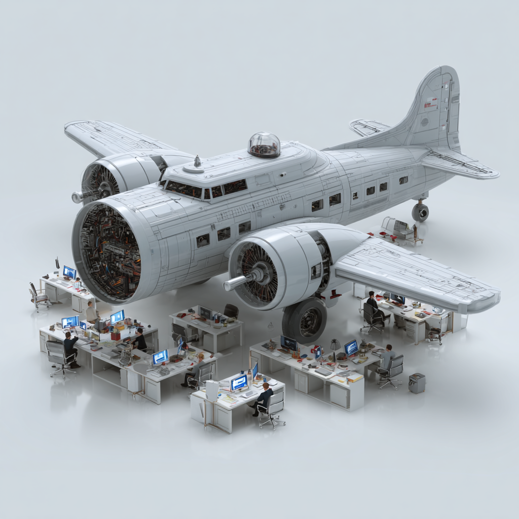 Aviation Industry Illustration